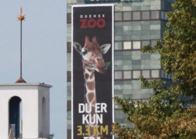Kæmpebanner Odense Zoo